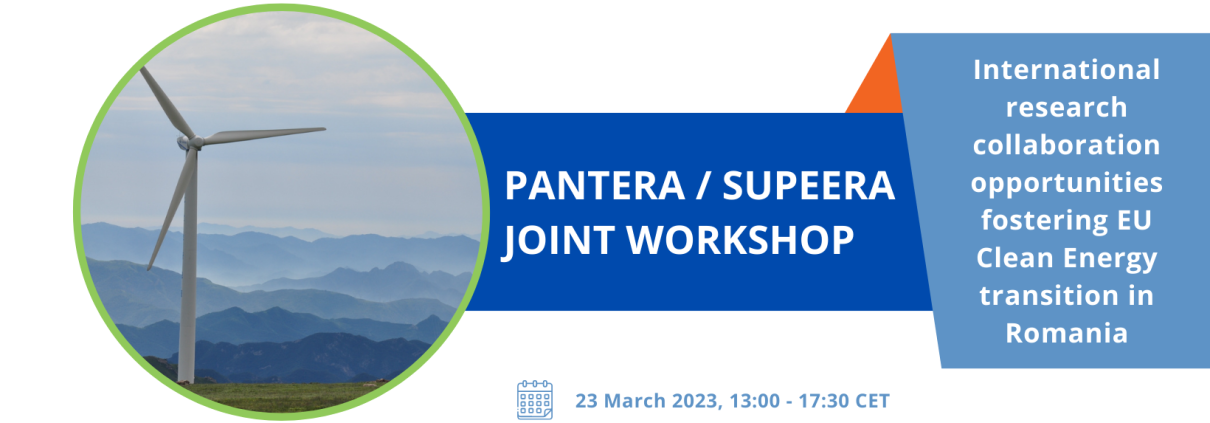 Workshop PANTERA-SUPEERA 23 March 2023